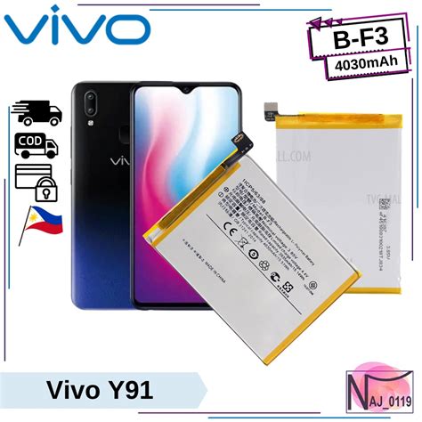vivo model b-f3 model name|Vivo Y91 Y93 Y95 Battery Model B.